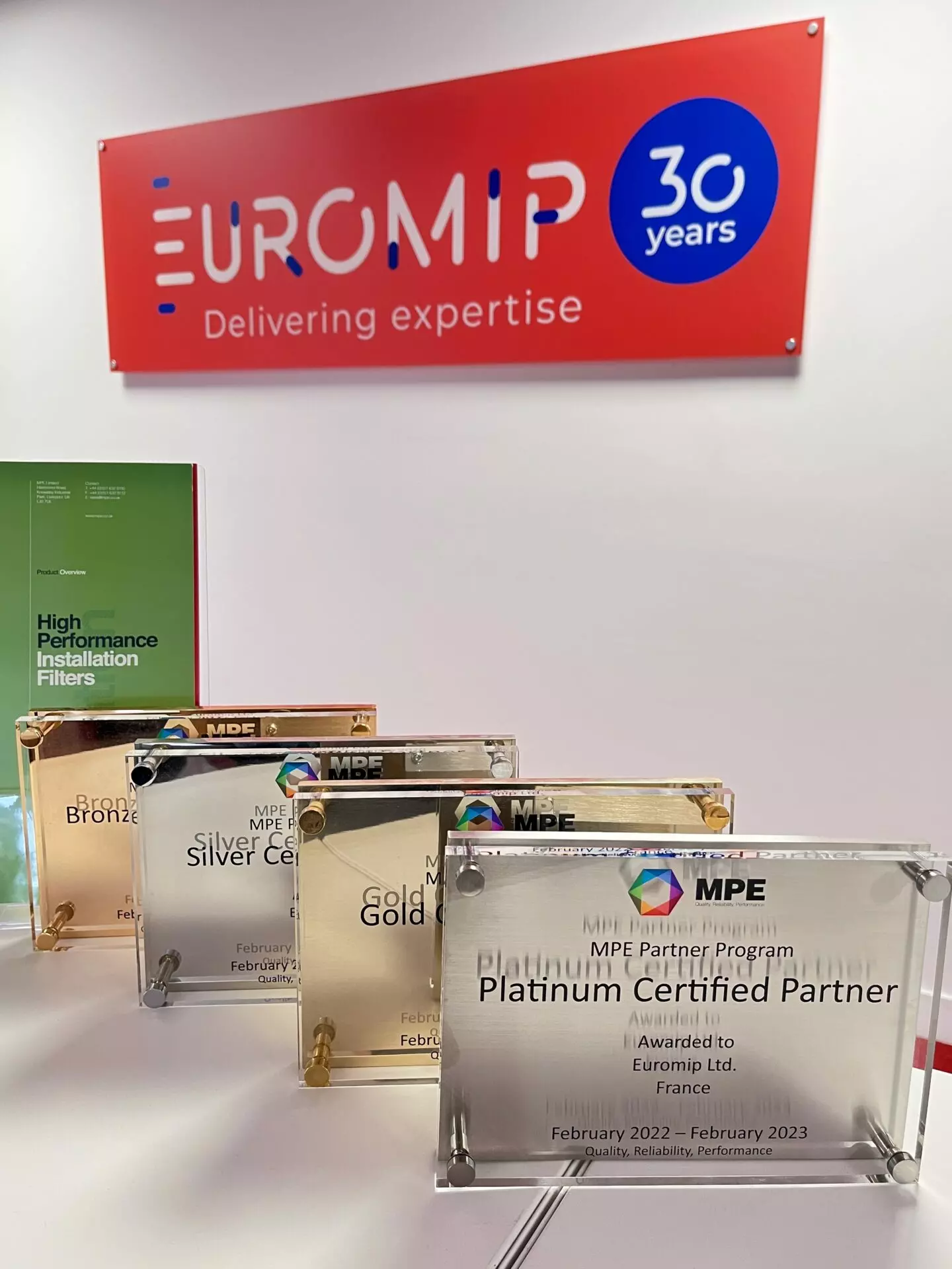 MPE Euromip Platinum Award