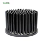 Dissipateur thermique rond forgé à froid, radiateur en aluminium à ailettes/picots pour LED haute puissance